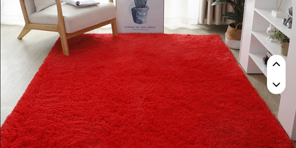 Alfombra de suelo 50 x 80 cm cómodas con mechones de poliester para invierno muy suaves