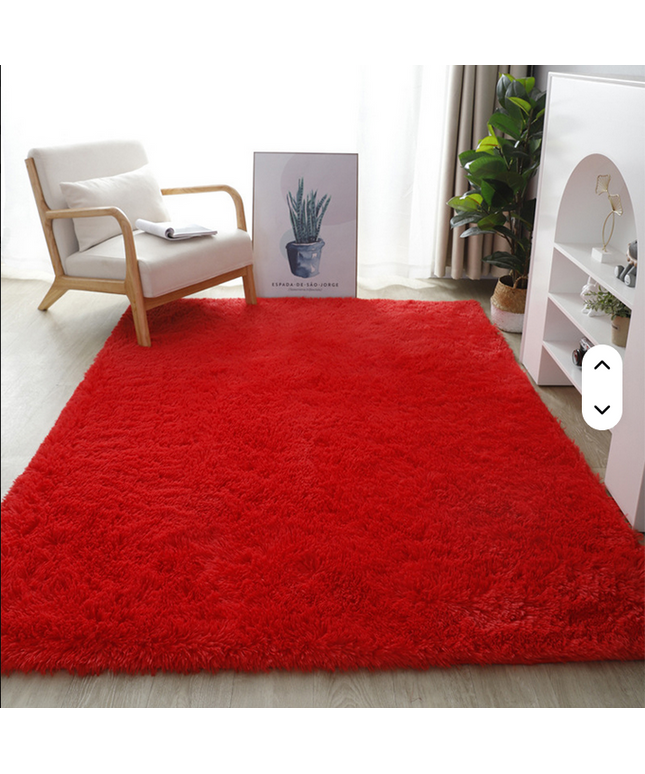 Alfombra de suelo 50 x 80 cm cómodas con mechones de poliester para invierno muy suaves