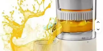 Exprimidor de frutas eléctrico recargable por USB, licuadora lenta portátil para batidos