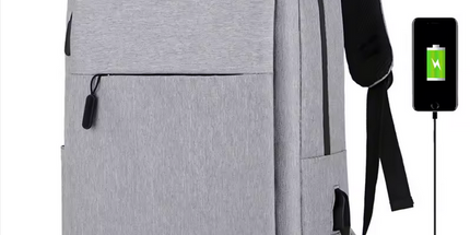 Mochila impermeable para deportes al aire libre para hombre, bolsa antirrobo con carga USB para ordenador portátil