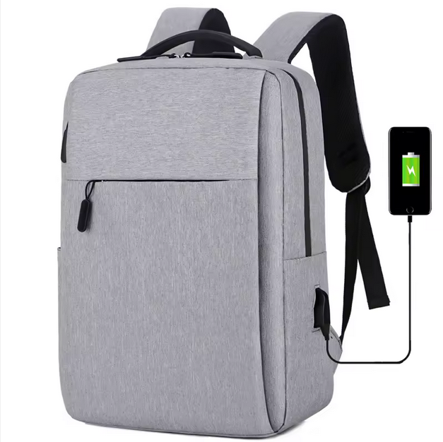 Mochila impermeable para deportes al aire libre para hombre, bolsa antirrobo con carga USB para ordenador portátil