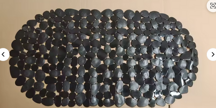 Alfombra Impermeable de PVC, Alfombra para Pies, Alfombra de Ducha