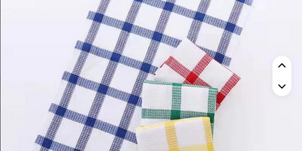 Repasador cuadrado de algodón  para la cocina o aseo de la casa 30 x30cm