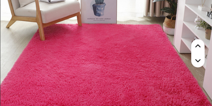 Alfombra de suelo 50 x 80 cm cómodas con mechones de poliester para invierno muy suaves