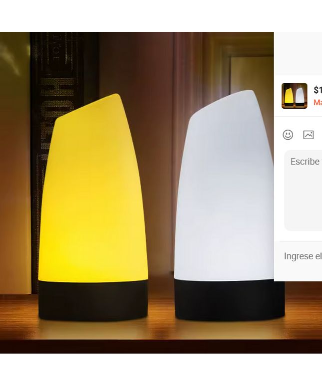 Luz decorativa moderna, lámpara de noche, colorida, idela para bares, sin enchufe.