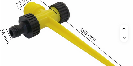 Aspersores de chorro giratorios de 360 grados, boquillas basculantes de doble salida, rociadores de riego para agricultura o jardín de. Rosca macho de 12. Alcance hasta 12 metros. Ver especificaciones tecnicas una de las imágenes