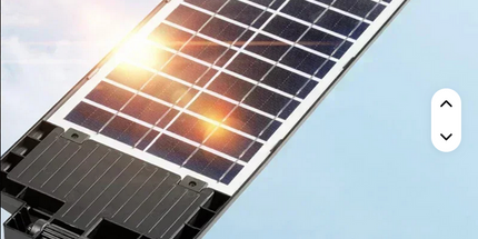 Lampara LED Solar con Sensor de movimiento impermeable 12000 lúmenes