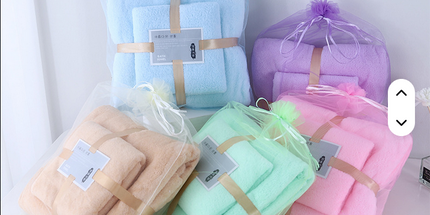 Juego de toallas de mano de baño de microfibra de gran oferta, absorbente suave 35*75 y 70*140 cm