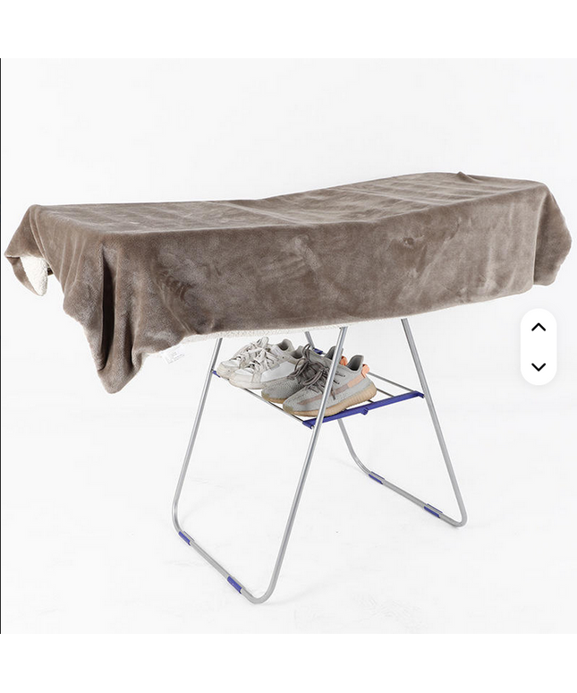 Tendedero de ropa plegable de acero inoxidable con articulaciones en plastico resisitente a de estar de metal