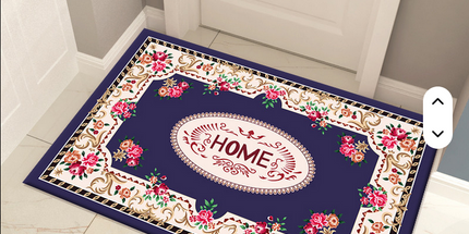 Alfombra estilo europeo para el hogar o para puerta ingreso