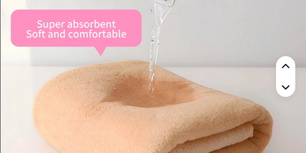 Juego de toallas de mano de baño de microfibra de gran oferta, absorbente suave 35*75 y 70*140 cm