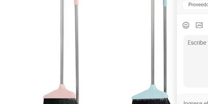 Set de escoba suave de limpieza recogedor. Muy práctico para el hogar oficnas en general..