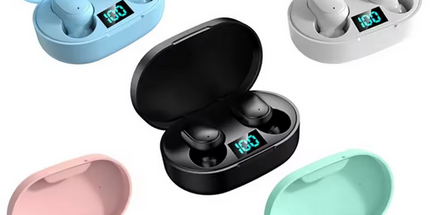 Auriculares estéreo inalámbricos verdaderos OEM E7S de fábrica BT5.3 Tws, sonido HIFI con pantalla