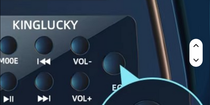 Parlante Bluetooth inalámbrico 100W REALES de alta potencia con microfono