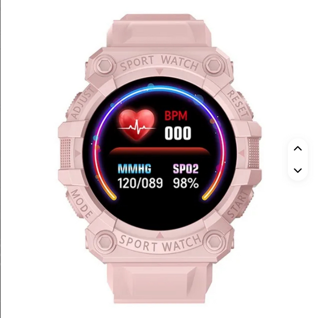 Reloj inteligente FD68SHombres Mujeres Bluetooth Smartwatch Touch Smart Bracelet Fitness conectados para IOS Android