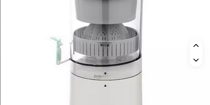 Exprimidor de frutas eléctrico recargable por USB, licuadora lenta portátil para batidos