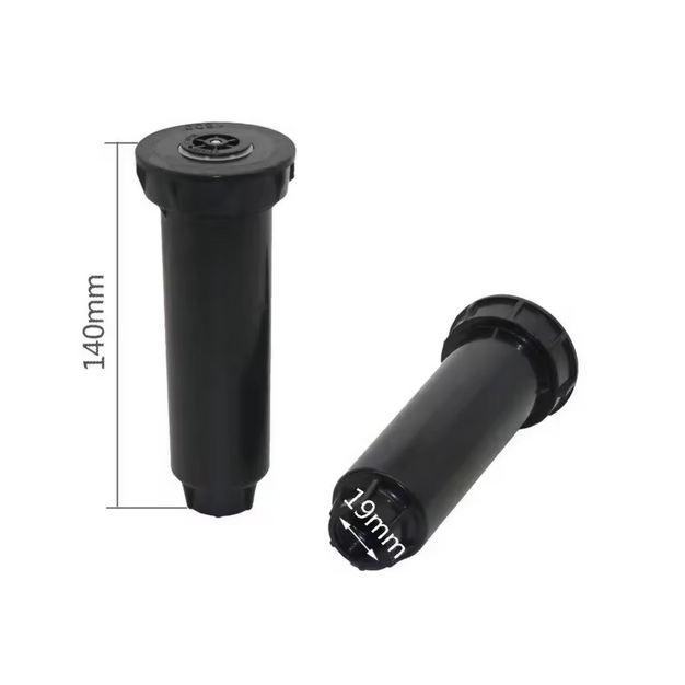 Aspersores para irrigación de jardín emergentes de rosca hembra de 12 pulgadas, ajustables de 25 ~ 360 grados