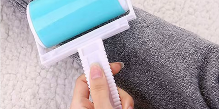 Rodillo manual de gel adhesivo, lavable, para mascotas, para pelusa, para limpieza del hogar, suelo, sofá, alfombra, herramienta de eliminación de polvo