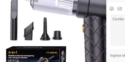 Aspirador de coche NOVEDAD integrado de soplado y succión de mano Aspirador de coche con potencia de succión de 3500Pa inalámbrico