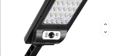 Farola Led Solar impermeable para exteriores, farola Led con batería de litio de ahorro de energía integrada para jardín