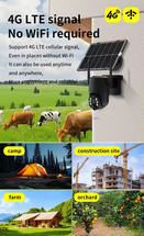 Cámaras de Vigilancia Pequeñas de 3MP, Tarjeta SIM 4G, Video de 360°, Cámara Solar para Exteriores con Red WiFi, Seguridad V380 Pro, CCTV, Mini Cámaras 4K
