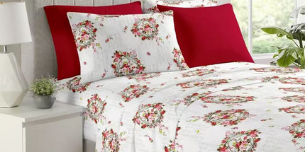 Juego de sabanas de 6 piezas 85 gs. Medida King doble plaza. Sábana con elástico 195*200 cm. Sábana lisa 255*270 cm. 4 fundas de 50*100 cm. VARIOS ESTILOS