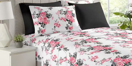 Juego de sabanas de 6 piezas 85 gs. Medida King doble plaza. Sábana con elástico 195*200 cm. Sábana lisa 255*270 cm. 4 fundas de 50*100 cm. VARIOS ESTILOS