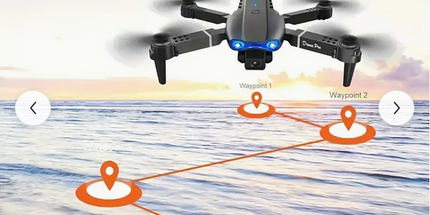 Dron E99Pro con cámara incorporada, despegue y aterrizaje con una mano, suspensión de altura fija 360°, acrobacias aéreas, volteretas, soporte de conexión WiFi, control APP de teléfono móvil.,