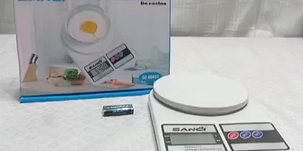 Balanza Sanci de cocina de 2 kgs
