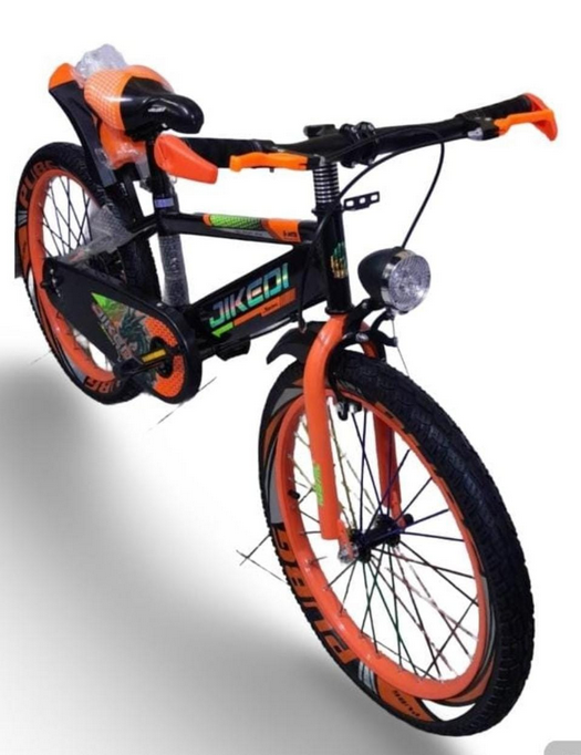 Bicicleta Rodado 20 JIKEDI con ruediras de aprendisaje robostas.