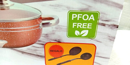 OLLAS PUMI 5 unidades cubierta antihiaderente con sartén y caserola con 2accesorios