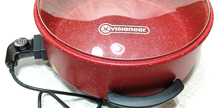 Olla Eléctrica con teflón multifunción VISIONNER de 42 cm de ancho y 13 cm de alto