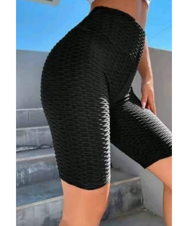 Calza corta con cintura ancha. Tela anticelulítica. Calidad PREMIUN. Talles 4XL 5XL 6XL
