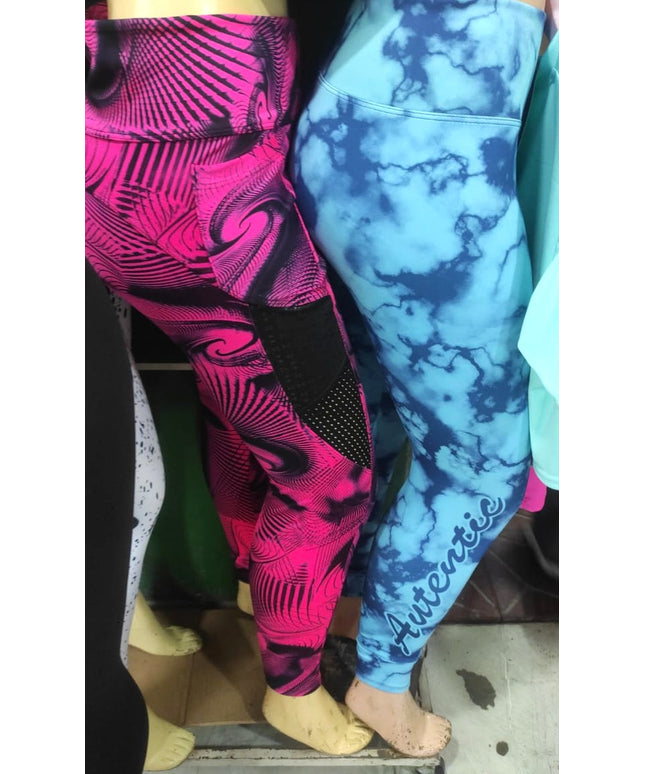 Calza larga motivo. CALIDA PREMIUN de origen peruano. Talles M L XL