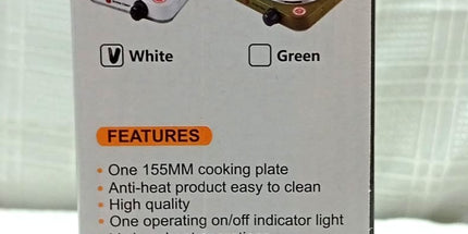 Anafe SILVER CRESTS 1500watt con regulador de intensidad