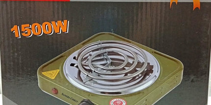 Anafe SILVER CRESTS 1500watt con regulador de intensidad