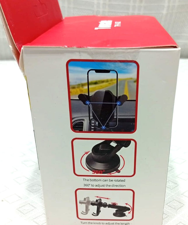 Soporte para celular para auto con ventosa