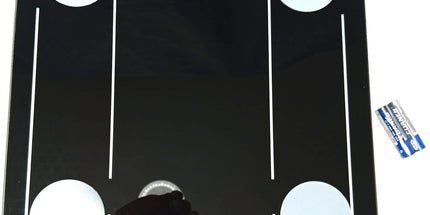 Báscula LELONG digital Corporal inteligente con medidor de GRASA corporal Bluetooth de 26 cm de ancho