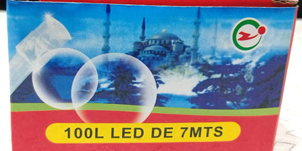 Luces NAVIDAD 100 luces led de 7 metros de largo