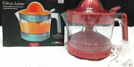 Exprimidor eléctrico de citricos ACKLILIS de 400 ml con diseño italiano