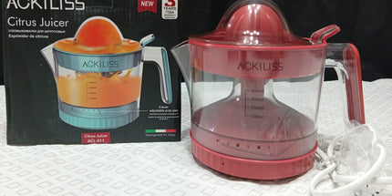 Exprimidor eléctrico de citricos ACKLILIS de 400 ml con diseño italiano