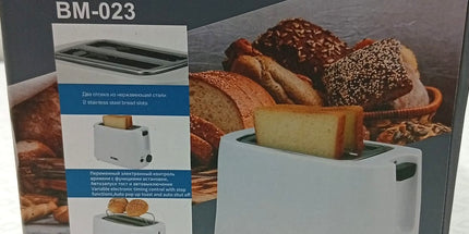 Tostadora BOMA doble de 650 watt