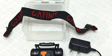 Linterna minera deportiva de 5W con regulador de intensidad y moviminetos