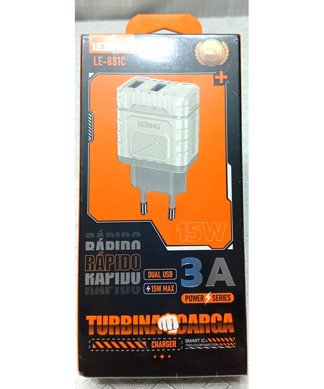 Cargador LELONG de teléfono celular modelo C de carga rapida