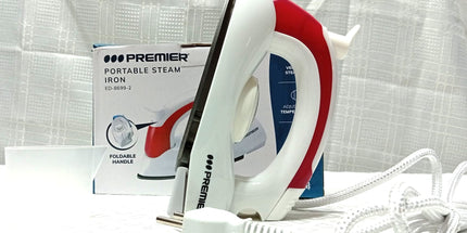 Plancha PREMIER viajera portátil a vapor