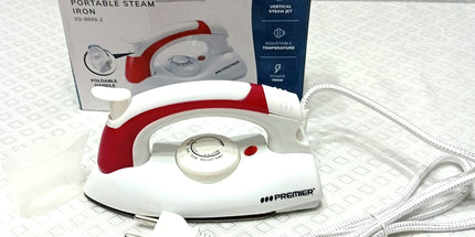 Plancha PREMIER viajera portátil a vapor