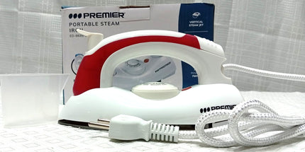 Plancha PREMIER viajera portátil a vapor