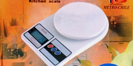 Balanza Electronic de cocina de 2 kgs