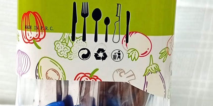 Cubiertos Sweetza 26 piezas con mango de plástico duro TUBO