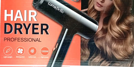 Secador de pelo profesional Luma Bella 1000 Watt